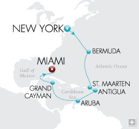 Just Pink Sands & White Beaches Map