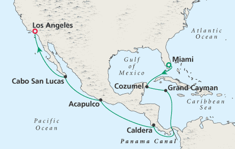 Just Cruise Map