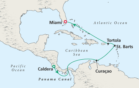 Just Cruise Map