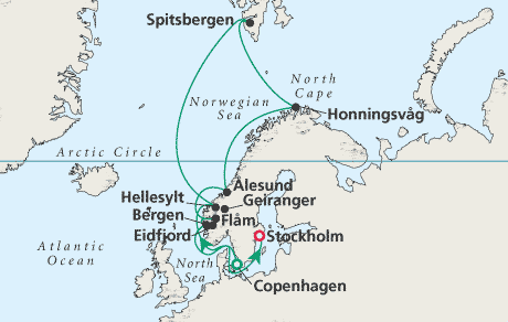 Just Cruise Map