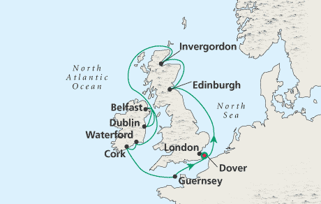 Just Cruise Map