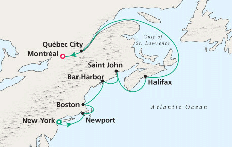 Just Cruise Map
