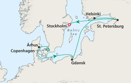 Just Cruise Map