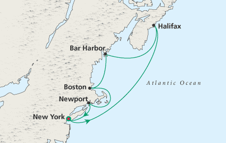 Just Cruise Map