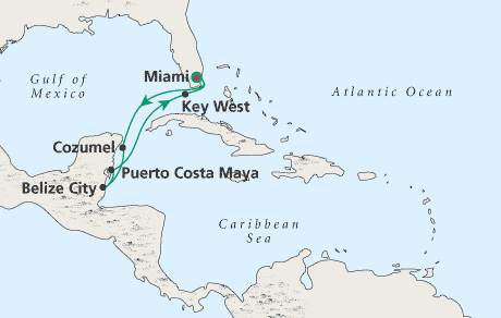 Just Cruise Map