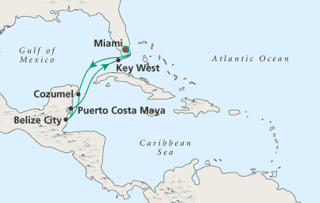 Just Cruise Map