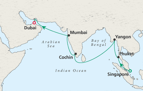 Just Cruise Map