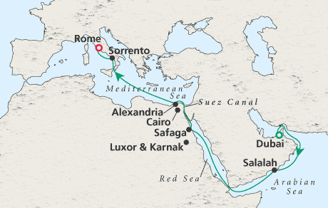 Just Cruise Map