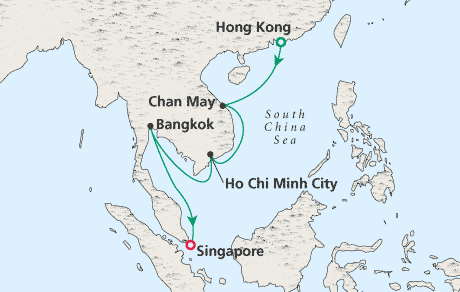 Just Cruise Map