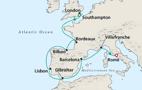 Just Cruise Map