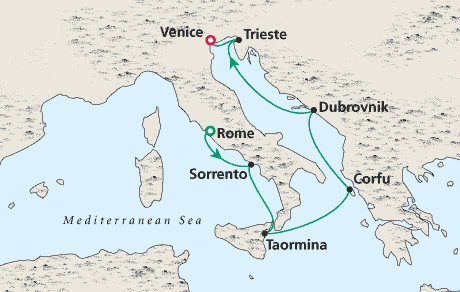 Just Cruise Map