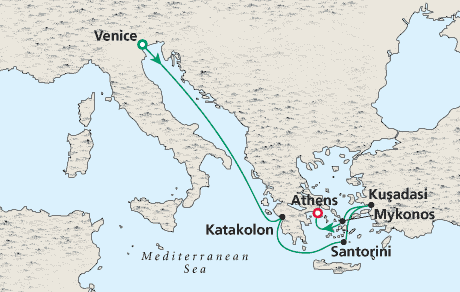 Just Cruise Map