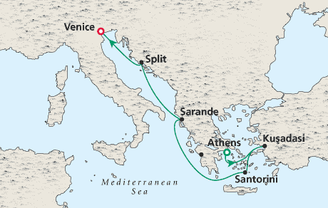 Just Cruise Map