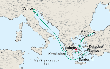 Just Cruise Map