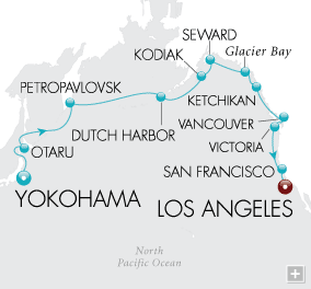 Just Great Northern Adventure Crystal Cruises Serenity 2028 Map