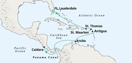 Just Path to the Pacific Cruise Crystal Cruises Symphony Crystal Cruises