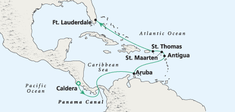 Panama Passage 5209 Cruise Crystal Cruises Symphony Crystal Cruises