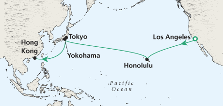 Just Pacific Passage 5106 Luxury Cruise Crystal Harmony Crystal Cruises